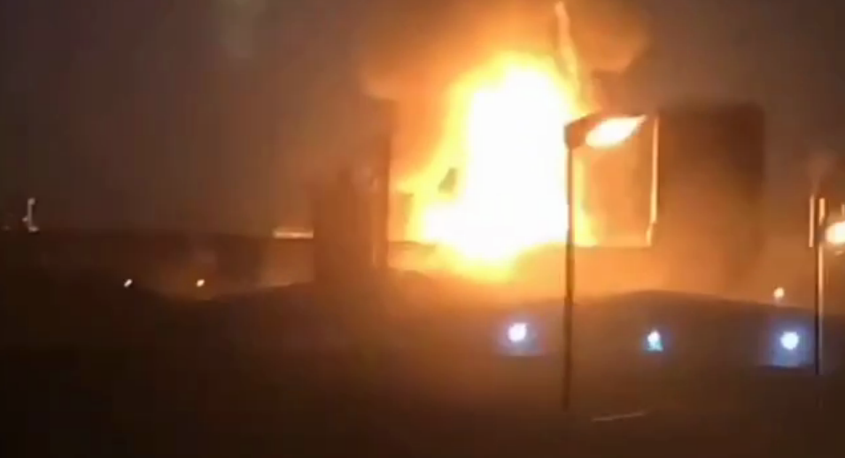 Взрыв на заводе в Таррагоне