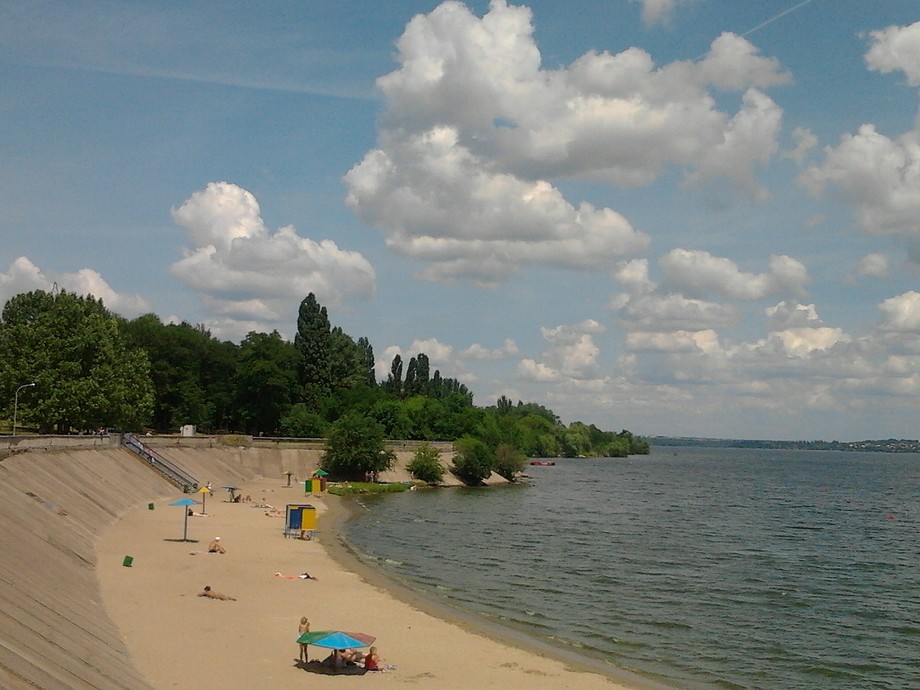 Запорожский пляж