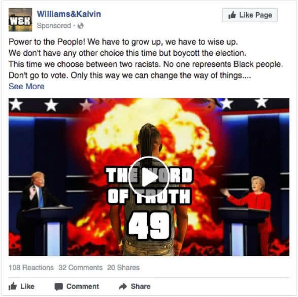 США обнародовали копии Facebook-постов российских онлайн-троллей - фото 124314