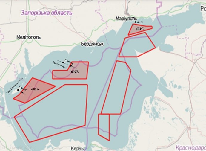 Російський флот перекрив 70% акваторії Азовського моря