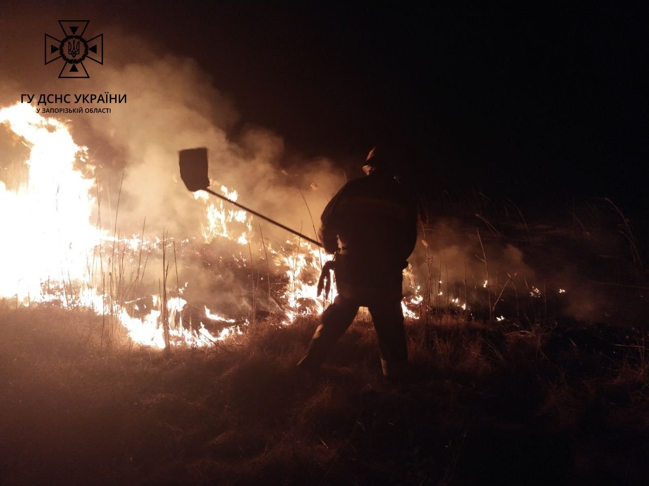 За минулу добу вогнеборцями ліквідовано 3 пожежі в Запорізькій області