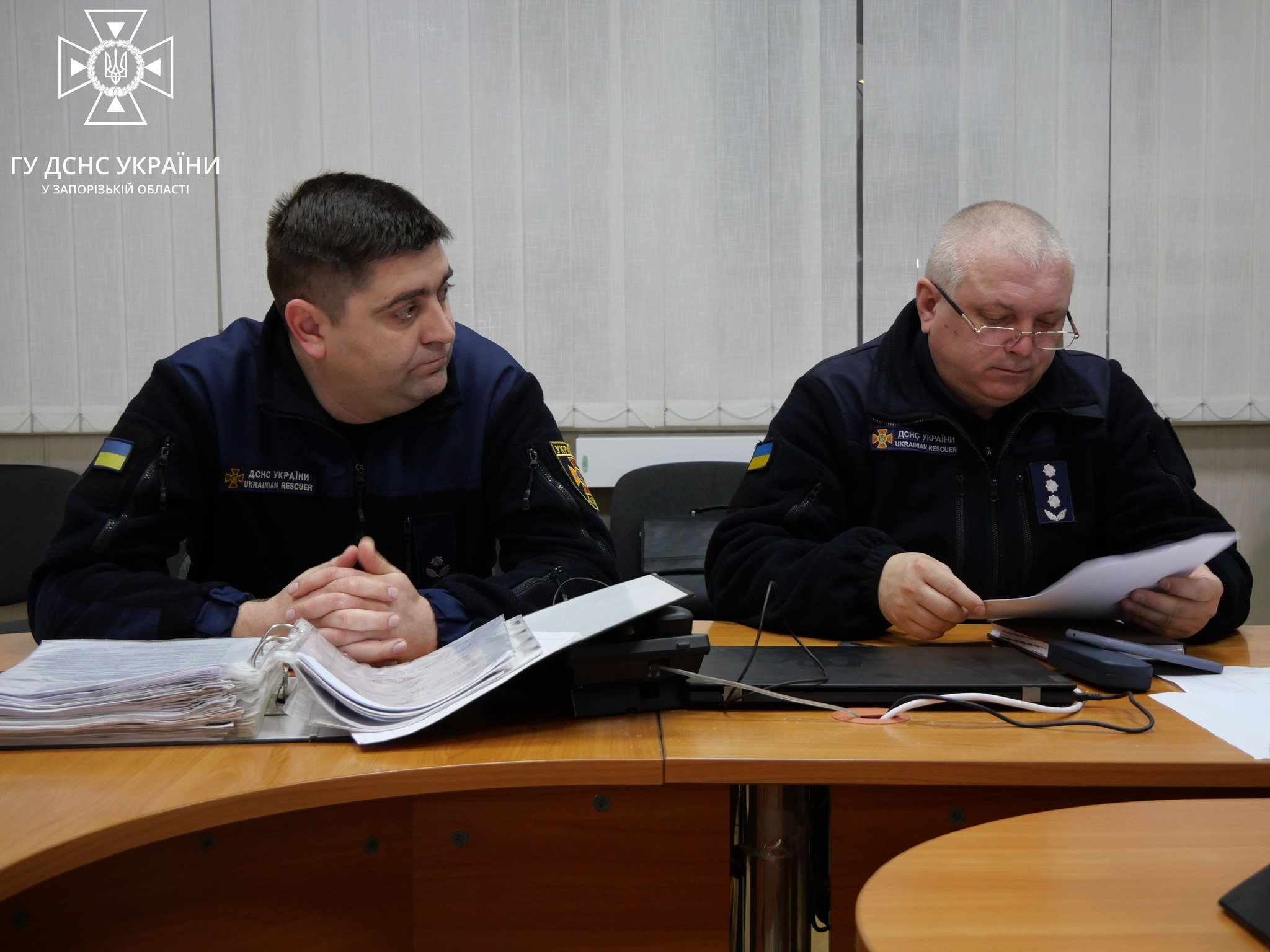 В ДСНС у Запорізькій області провели нараду стосовно створення підрозділів місцевої та добровільної пожежної охорони