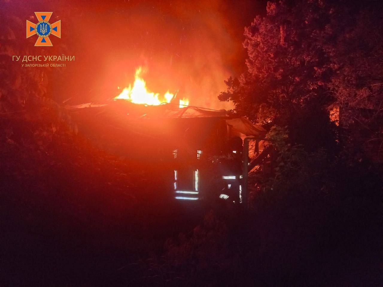 Рятувальники ліквідували 4 пожежі в Запорізькій області, які виникли внаслідок обстрілів