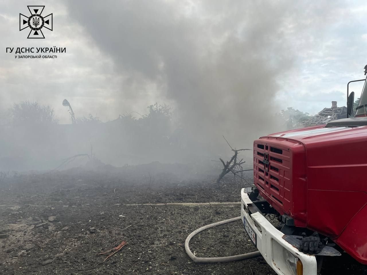 Одна людина загинула, ще одна травмована: наслідки ворожого обстрілу Оріхова