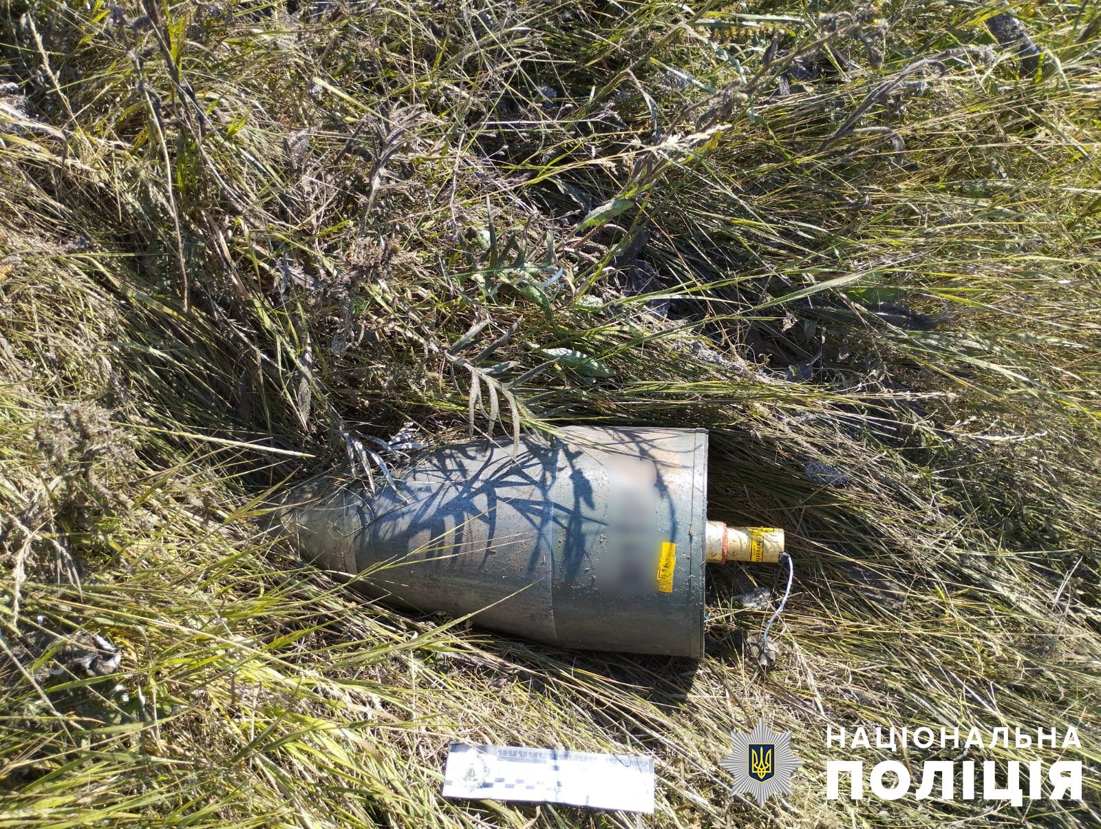 У Запоріжжі вибухотехніки знищили небезпечні залишки від ворожого дрону-камікадзе