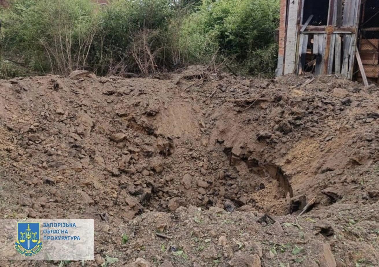 В прокуратурі розпочали розслідування, щодо ворожої атаки по селу Таврійське Запорізького району